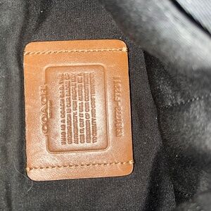 Coach f72311 leather backpack